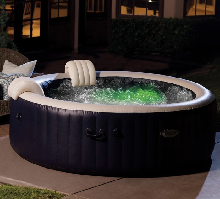 Spa Gonflable – INTEX – Blue Navy 6 places + Couverture Thermique – DESTOCKAGE – Image 4